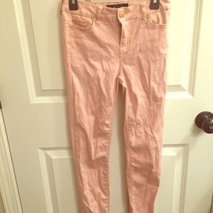 Pink jeans